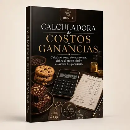 Mockup del bonus Calculadora de Costos y Ganancias